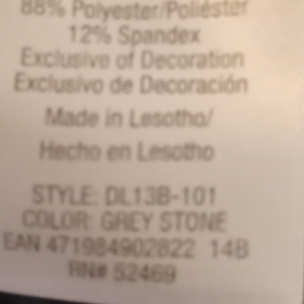 Danskin Now Pants Sm 3-5 - Picture 6 of 7